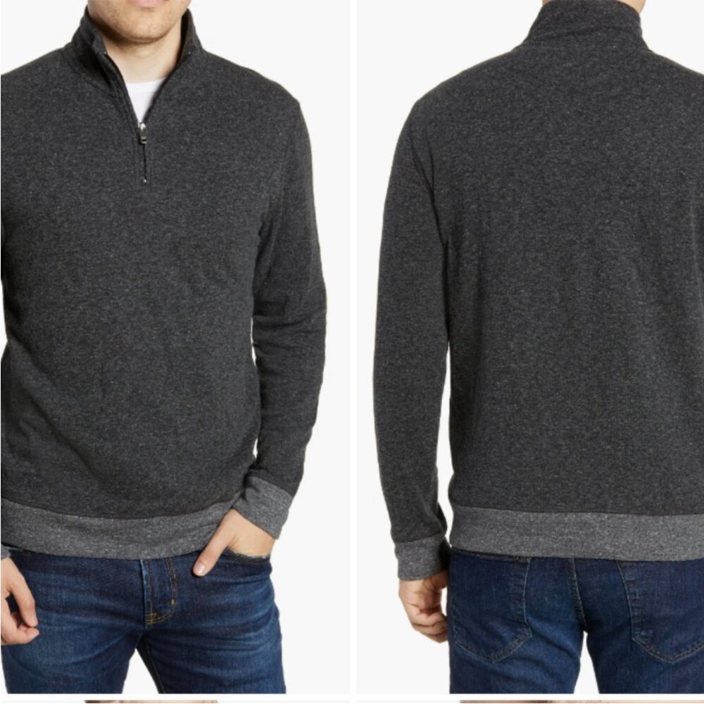 Faherty Men’s 1/4 Zip Pullover Sweater